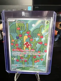 SHUCKLE Illustration Rare Holo #136/132 Pokemon Mega Evolution English - Image 1