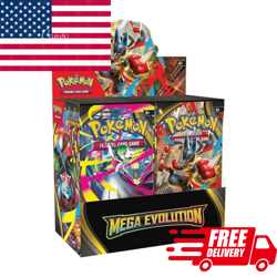 POKEMON MEGA EVOLUTION ENHANCED BOOSTER BOX (PRESALE 9/26!) NEW SEALED - Image 1