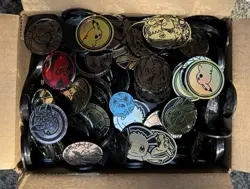 Lot of 500x Official Pokemon Coins - Jumbo & Small Coins - Image 3