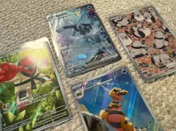 Pokemon TCG S&V Black Bolt Demi God Pack lot of 4 cards - SIR - Kyurem ex 165 - Image 2