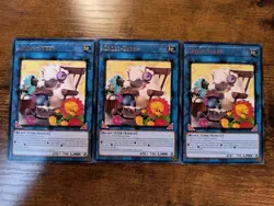 Cross-Sheep x3 JUSH-EN048 Rare Justice Hunters Yugioh 1st Edition NM - Image 1