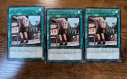 Where Arf ThouU x3 JUSH-EN028 Rare Justice Hunters Yugioh 1st Edition NM - Image 1
