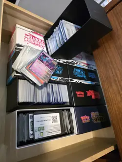 POKEMON BULK CARDS 8 + boxes holos/reverse/reg/etc - Image 1
