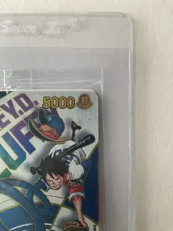 Los Angeles Dodgers One Piece Night 2025 SGA Monkey D Luffy Promo Card EB02-010 - Image 3