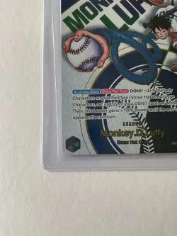 Los Angeles Dodgers One Piece Night 2025 SGA Monkey D Luffy Promo Card EB02-010 - Image 4