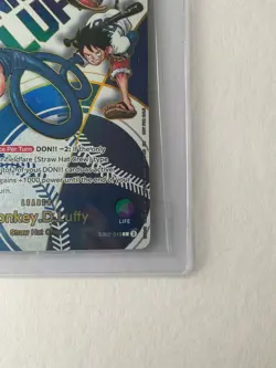Los Angeles Dodgers One Piece Night 2025 SGA Monkey D Luffy Promo Card EB02-010 - Image 5
