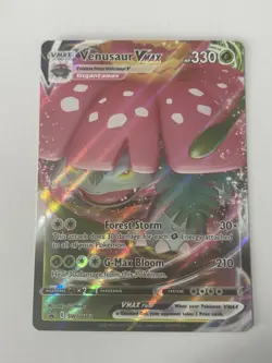 Venusaur VMAX SWSH102 SWSH: Sword & Shield Promo Cards Holo - Image 1