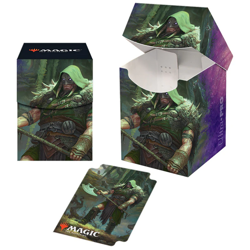 Ultra Pro - Throne Of Eldraine - 100+ Deck Box - Garruk, Cursed Huntsman + Cards - Image 1