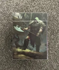 Ultra Pro - Throne Of Eldraine - 100+ Deck Box - Garruk, Cursed Huntsman + Cards - Image 2