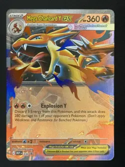 Mega Charizard Y ex 030 Holo Promo ME: Mega Evolution Promo Pokemon Near Mint - Image 2