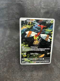 Pokemon Yanma - Illustration Rare Full Art Holo Card #183/182 - Image 2