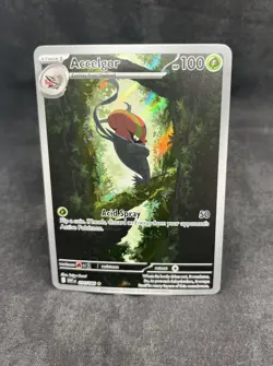 Pokemon TCG Accelgor Illustration Rare White Flare 094/086, NM Condition - Image 2