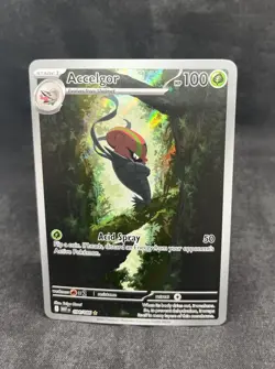 Pokemon TCG Accelgor Illustration Rare White Flare 094/086, NM Condition - Image 3