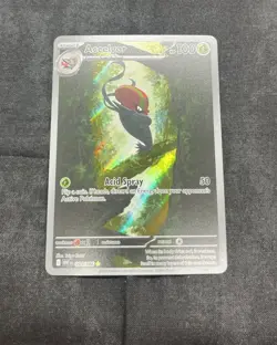 Pokemon TCG Accelgor Illustration Rare White Flare 094/086, NM Condition - Image 4