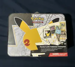 Pokemon Pikachu Tin Case for Pokemon TCG Celebrations 25th Anniversary - Image 1