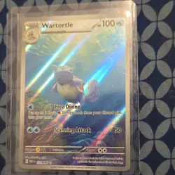 Pokemon Wartortle 171/165 SV Scarlet & Violet 151 Illus Rare Holo - Image 1