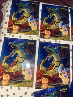 2004 Rayquaza, Minun & Plusle Individual Card Sleeve Pokemon Ultra Pro Original - Image 2
