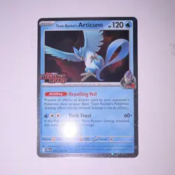 Team Rocket's Articuno 051/182 120 HP Cosmos Holo Destined Rivals Stamp EN - Image 1