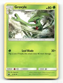 GROVYLE CELESTIAL STORM 9/168 POKEMON NM/M - Image 1