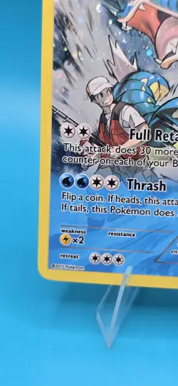 2015 Pokemon XY Ancient Origins Gyarados Holo Rare #21/98 B1 - Image 5