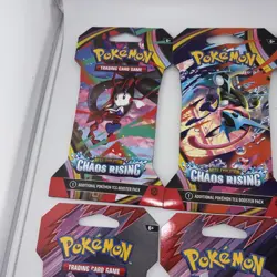 Pokemon Destined Rivals And Chaos Rising Sleeved Booster Packs - Lot Of 6 - Image 5