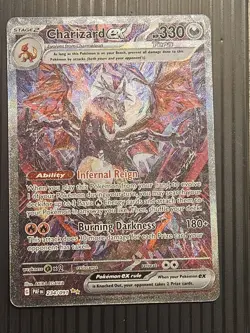 Charizard ex 234/091 Pokemon TCG Scarlet & Violet: Paldean Fates NM - Image 1