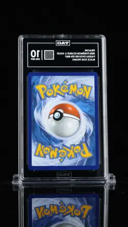 2023 Pokemon Paldea Evolved Pikachu #027 Black Star Promo EBT TAG 10 - Image 2