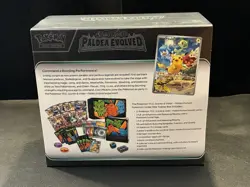 Pokemon Center Paldea Evolved ETB Scarlet & Violet TCG Factory Sealed With Case - Image 3