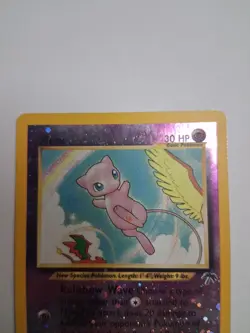 Pokemon 2001 Southern Islands Promo Reverse Holo Mew 1/18 - Image 3