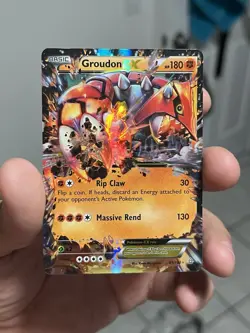 Groudon EX 85/160 XY-Primal Clash Holo Pokemon TCG - Image 1