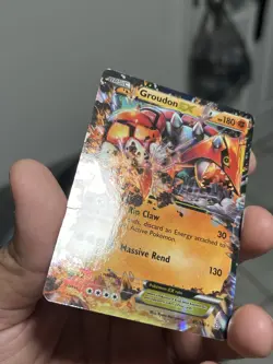 Groudon EX 85/160 XY-Primal Clash Holo Pokemon TCG - Image 2