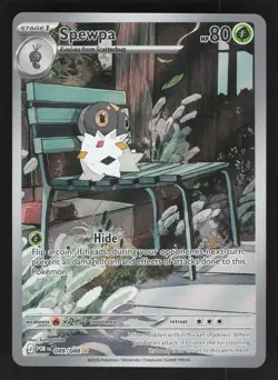 Spewpa 089/088 Pokemon TCG ME03: Perfect Order NM - Image 1