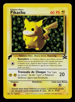 Pokemon Card - Pikachu (Ivy) Pikachu World Collection Promo Portuguese - Image 1