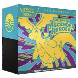Pokemon Ascended Heroes ETB Elite Trainer Box New Factory Sealed - Image 1