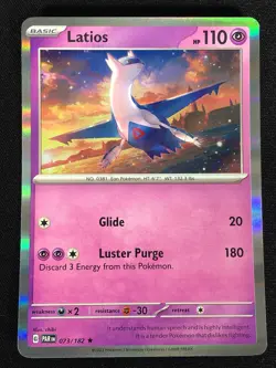 Pokemon Latios 073/182 Holo (NM) - Image 1