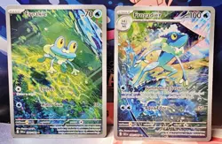 Froakie (88) & Frogadier (89) ME04: Chaos Rising Pokemon TCG - Image 1