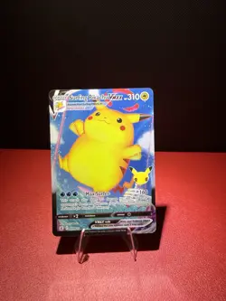 Pokemon TCG Surfing Pikachu VMAX 009/025 Celebrations Ultra Rare Holo English - Image 1