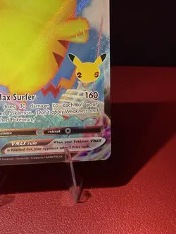 Pokemon TCG Surfing Pikachu VMAX 009/025 Celebrations Ultra Rare Holo English - Image 5