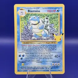 Blastoise 2/102 Celebrations Classic Collection Holo Rare Pokemon NM - Image 1