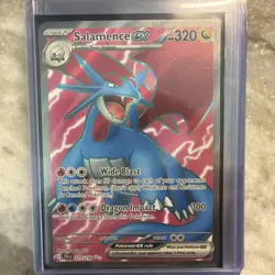 Salamence ex 177/159 Ultra Rare Journey Together Pokemon Near Mint - Image 1