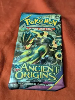 POKEMON XY ANCIENT ORIGINS Sealed 10-Card BOOSTER PACK (Groudon Art) - Image 1