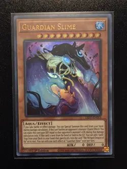 Yugioh! Guardian Slime LED7-EN003 Legendary Duelists Ultra Rare 1st Edition NM - Image 1