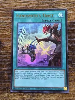 Fiendsmith's Tract BLGG-EN125 Ultra Rare Yugioh Glorious Gallery 1st Edition - Image 1