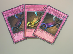 yugioh 3X Seven Tools of the Bandit MRD-129 Moderately played play set - Image 1