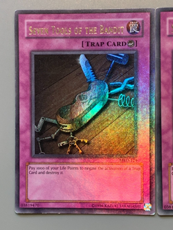 yugioh 3X Seven Tools of the Bandit MRD-129 Moderately played play set - Image 4