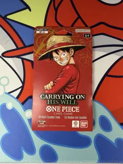 One Piece Carrying On His Will Op-13 Sleeved Booster 33x 💎✨Display Not Included - Image 2