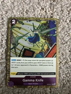 One Piece - Gamma Knife Pirate FOIL R - PRB02 Premium The Best - Image 1