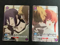 UNION ARENA Chainsaw Man Reze Makima Promo Card Set Japanese - Image 2