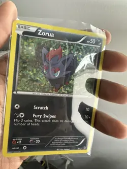 Zorua 9/12 2011 McDonald's Holo Pokemon Card - Image 2