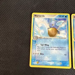 Wartortle 42/100 43/100 EX Crystal Guardians Pokemon Card English 2 - Image 2